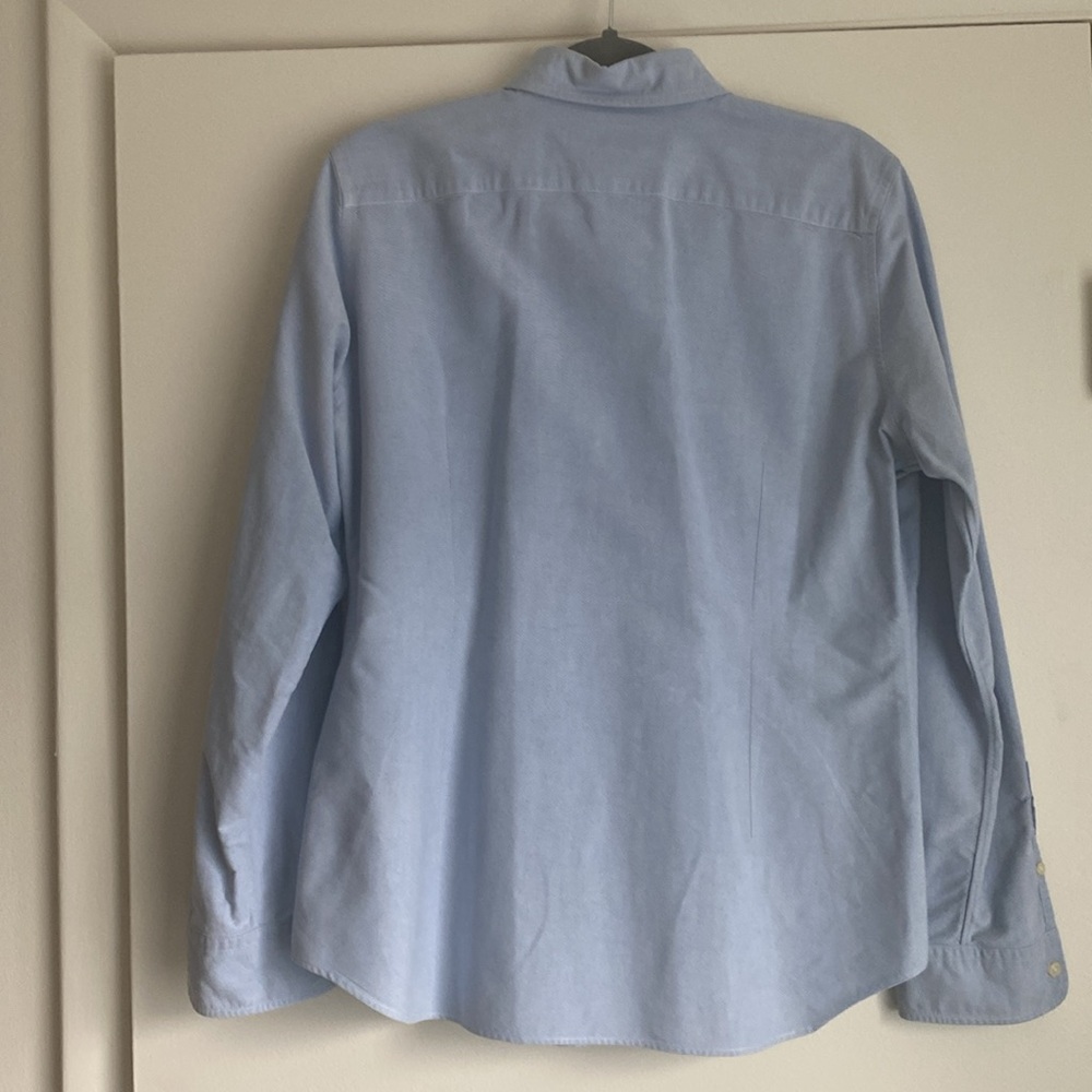 Polo by Ralph Lauren Sky Blue Casual Shirt. Women’s - Picture 3 of 5